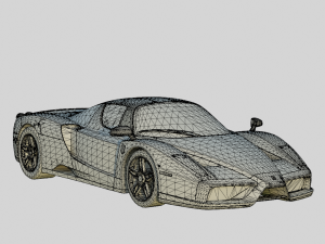 Ferrari Enzo 2002 Model 3D
