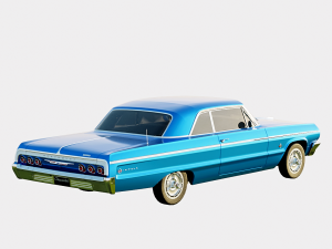 Chevrolet Impala SS 1964 2door Sedan Model 3D
