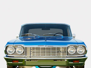 Chevrolet Impala SS 1964 2door Sedan 3D Model