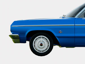Chevrolet Impala SS 1964 2door Sedan 3D Model