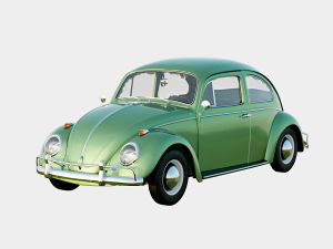Volkswagen Beetle 1966 Euro Spec 3D Model