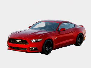 Mustang GT 2015 3D-Modell
