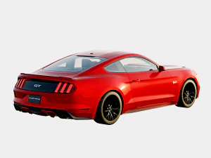 Mustang GT 2015 3D Model