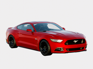 Mustang GT 2015 Model 3D