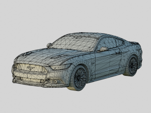 Mustang GT 2015 Model 3D