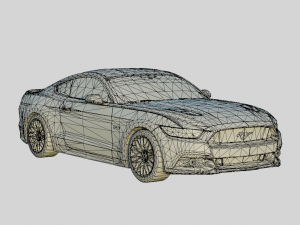 Mustang GT 2015 Model 3D