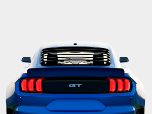 Mustang GT 2018 Clinched Widebody Kit Model 3D