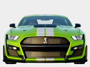 Mustang Shelby GT500 2020 3D Model