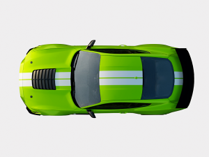 Mustang Shelby GT500 2020 3D Model