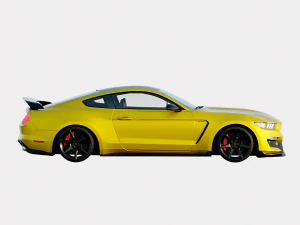 Mustang Shelby GT350r 2016 3D Model