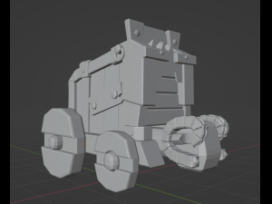 Wall Braker from Clahs of Clans 4 lvl 3Dモデル
