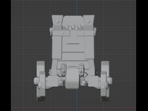 Wall Braker from Clahs of Clans 4 lvl 3Dモデル