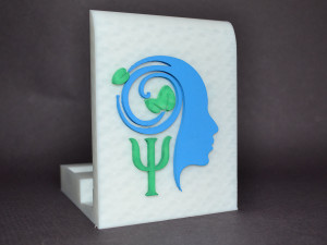 Sujeta papeles y tarjetas de presentacion-Paper and business card holders 3D Print Model