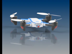 Quadcopter Drone V001 3D Print Model