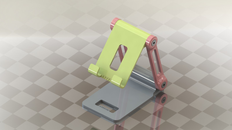 Mobile Stand-3D Printable files 3D Модель .c4d .max .obj .3ds .fbx .stl .blend 