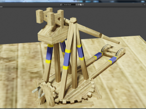 Trebutchet 3D Model