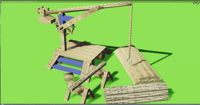 Sawmill 3D 模型 .c4d .max .obj .3ds .fbx .stl .blend 