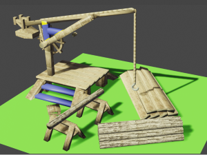 Sawmill 3D 模型