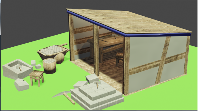 Shaft 3D-Modell .c4d .max .obj .3ds .fbx .stl .blend 