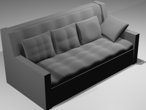Sofa 3D मॉडल