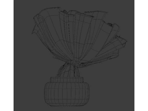 ROSES bouquet 3D Model