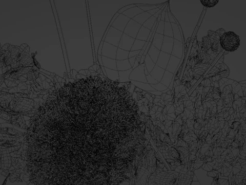 ORCHID Bouquet 3D Model