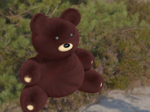 Plush bear Modelo 3D