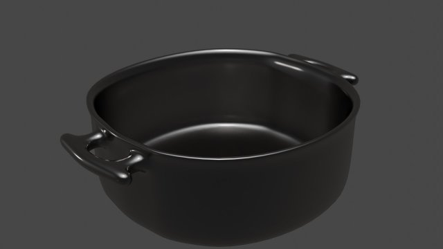 Pot 3D 模型 .c4d .max .obj .3ds .fbx .stl .blend 