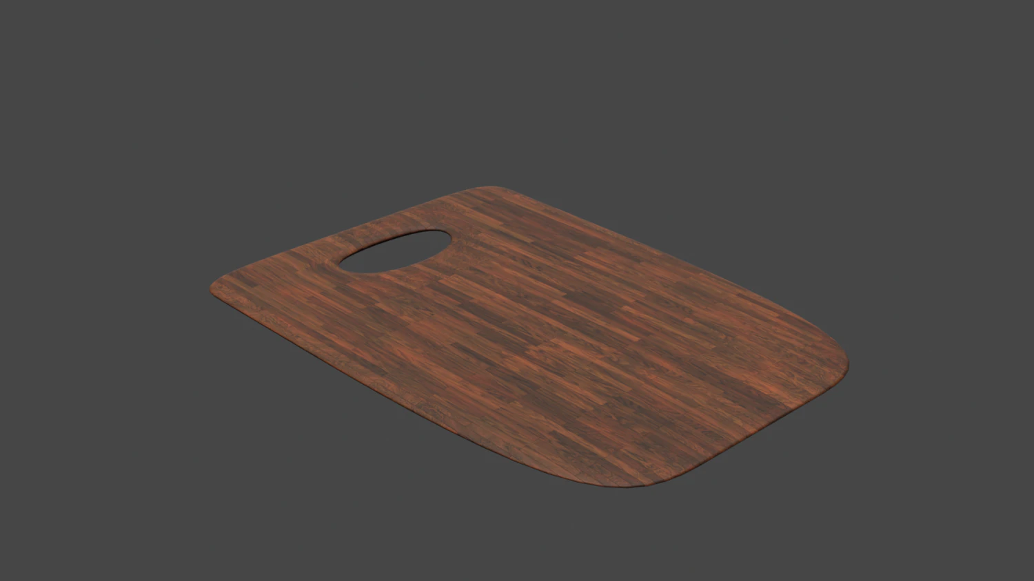 Utting board 3D Model .c4d .max .obj .3ds .fbx .stl .blend