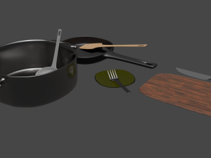 Cooking equipment 3D 모델