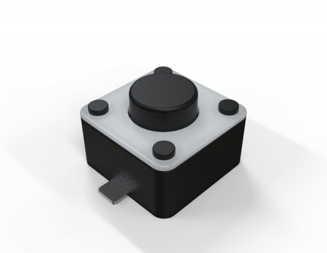Button push 3D Model .c4d .max .obj .3ds .fbx .stl .blend 
