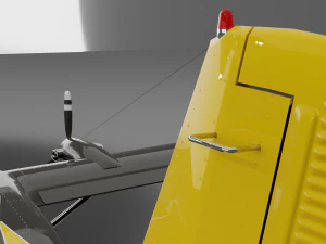 DHC-6 Twin Otter 3D Model