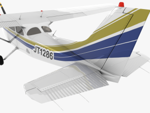 Cessna 172 3D Model