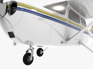 Cessna 172 3D Model