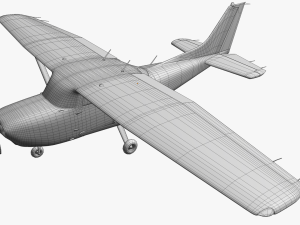 Cessna 172 3D Model
