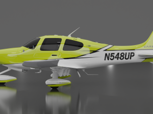 Cirrus SR22 - 8 colors included Model 3D