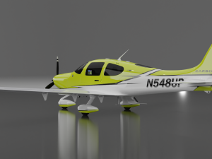 Cirrus SR22 - 8 colors included Model 3D