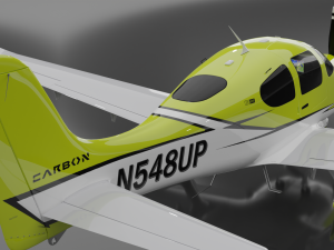 Cirrus SR22 - 8 colors included Model 3D
