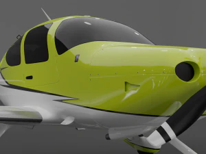 Cirrus SR22 - 8 colors included 3D Model