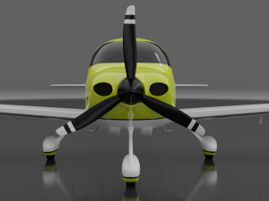 Cirrus SR22 - 8 colors included Model 3D