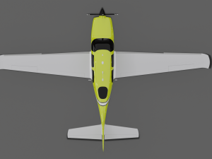 Cirrus SR22 - 8 colors included Model 3D