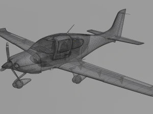 Cirrus SR22 - 8 colors included 3D Model