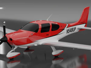 Cirrus SR22 - 8 colors included 3D Model