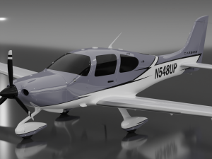 Cirrus SR22 - 8 colors included Model 3D