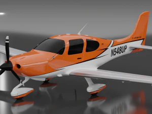 Cirrus SR22 - 8 colors included 3D Model