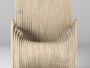 Parametric chair 3D Модель