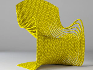 Parametric chair 3D Model