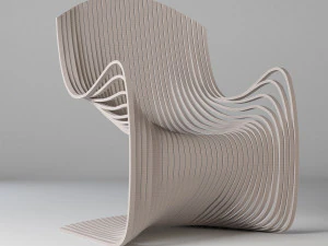 Parametric chair 3D Model