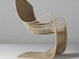 Parametric chair 3D Model