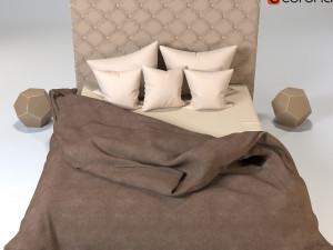 M Bed 3D Model
